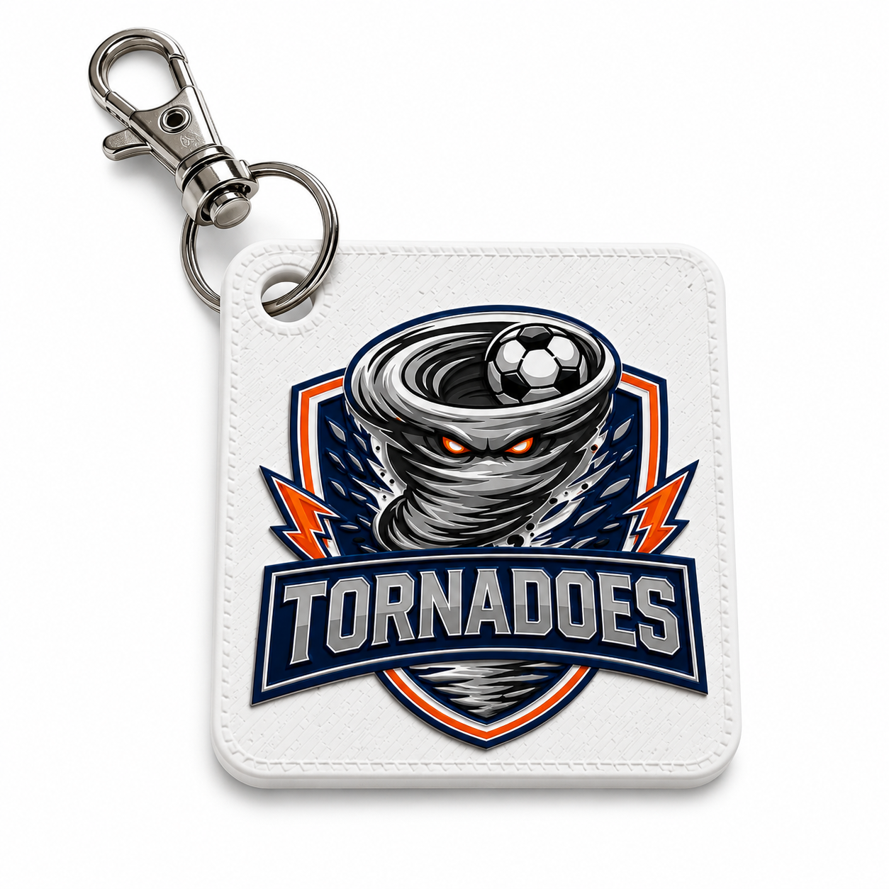 Custom smart keychain created for a client by SKiP Design Co.
